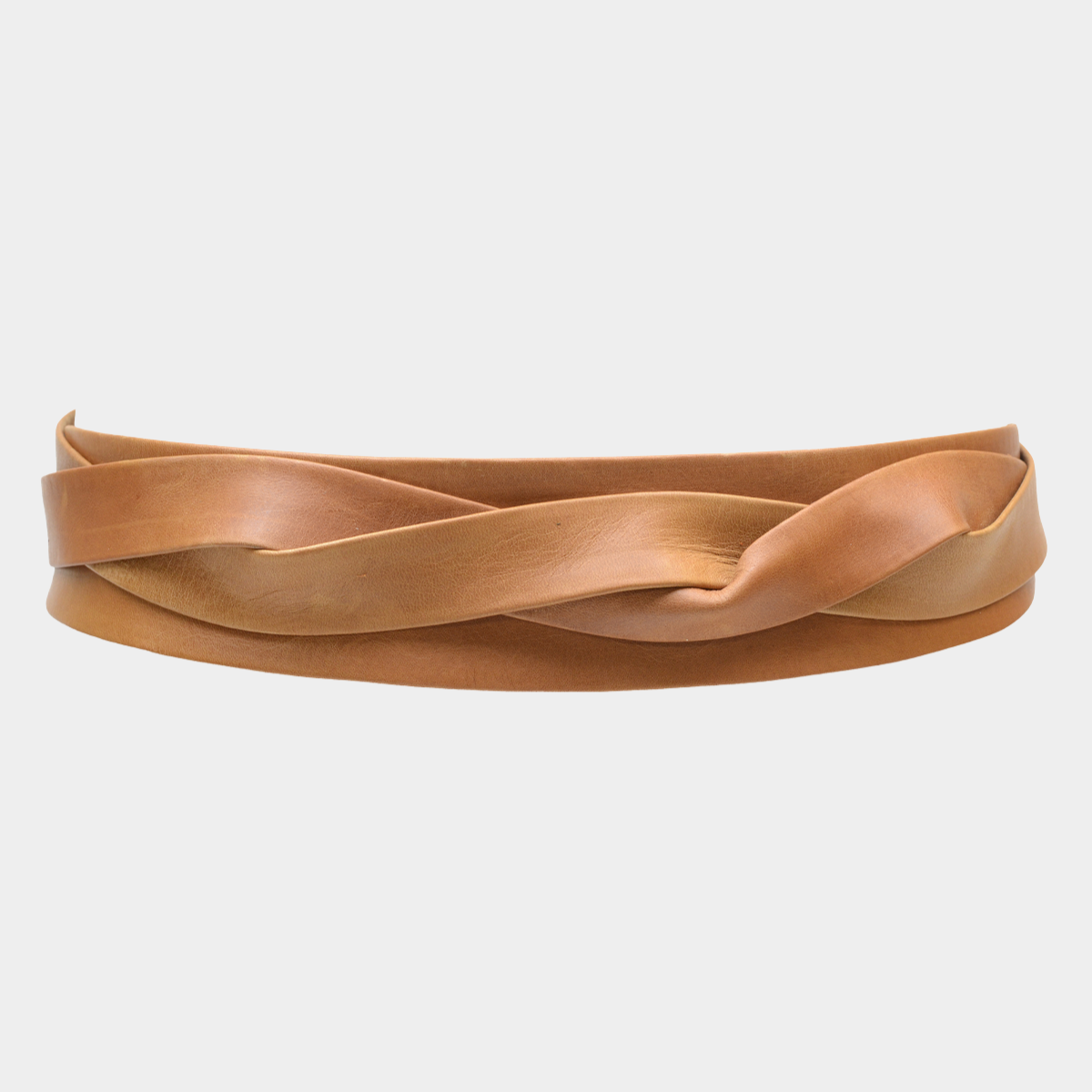 Midi Wrap Tan Belts | Leather Belts | Ada Belts display picture 1