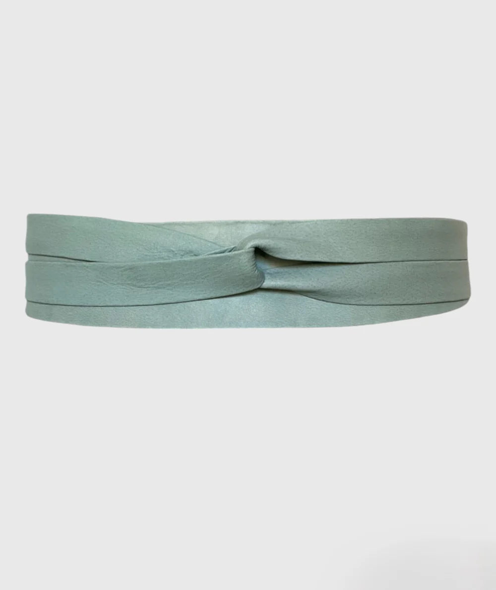 Midi Wrap Belt - Matcha