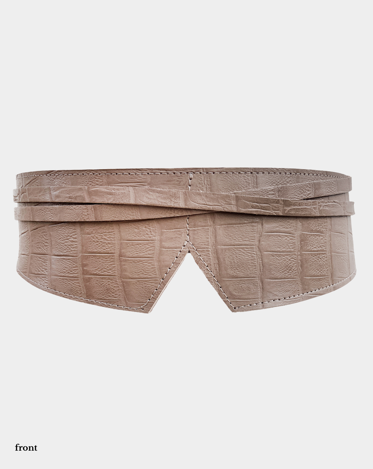 Olivia Reversible - Taupe/Taupe Croco