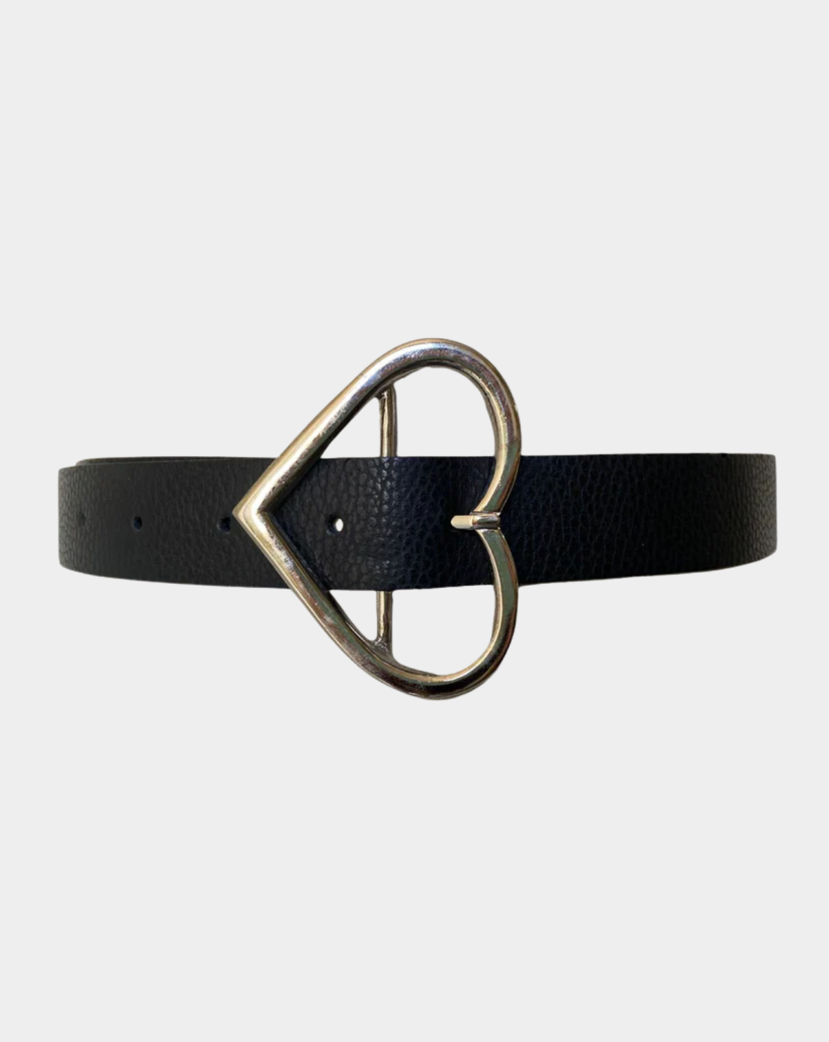 Phoebi Leather Belt - Black