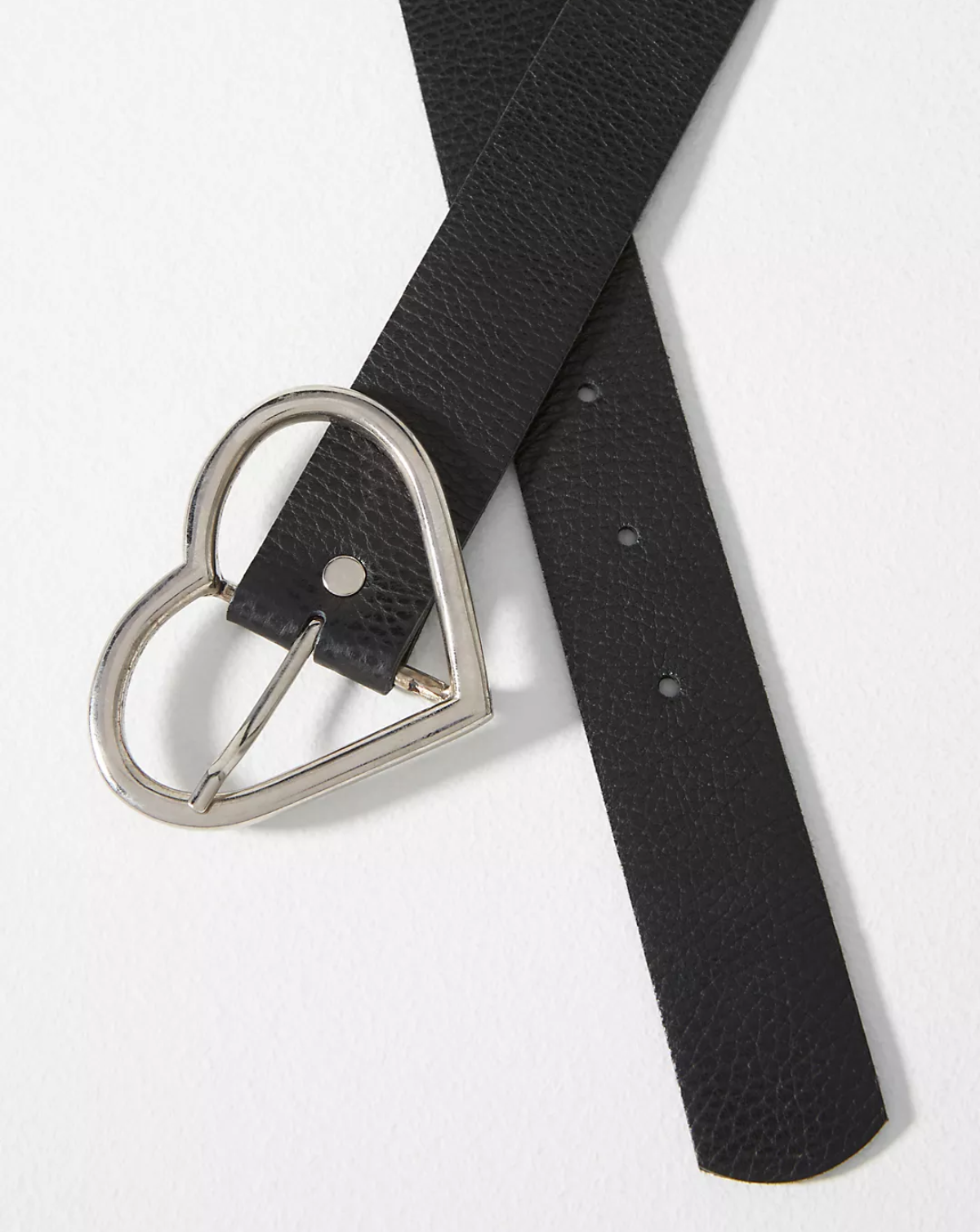 Phoebi Leather Belt - Black