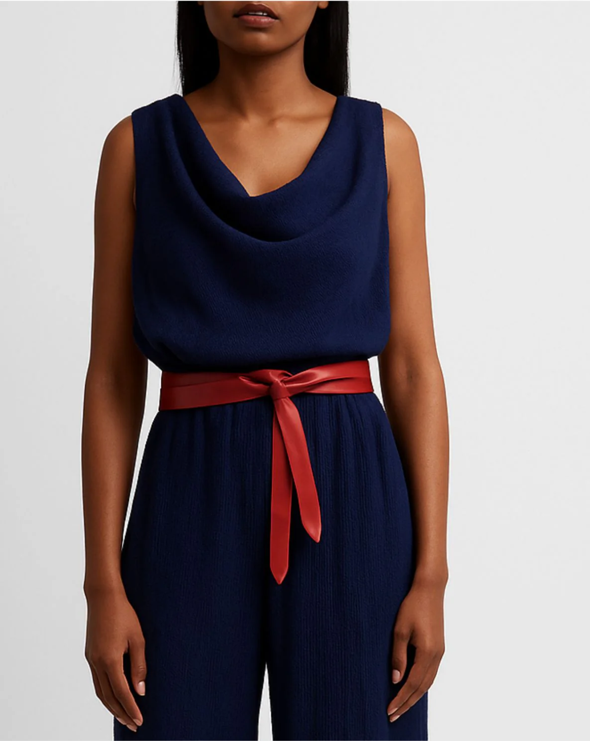 Wrap Leather Belt - Upsell Red