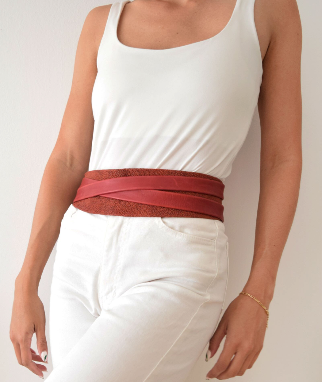 Wrap Belt - Red Saturn