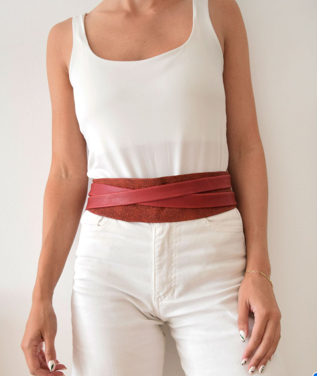 Wrap Belt - Red Saturn