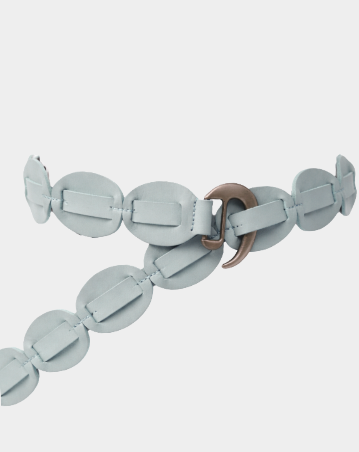 Shishi Leather Belt - Matcha