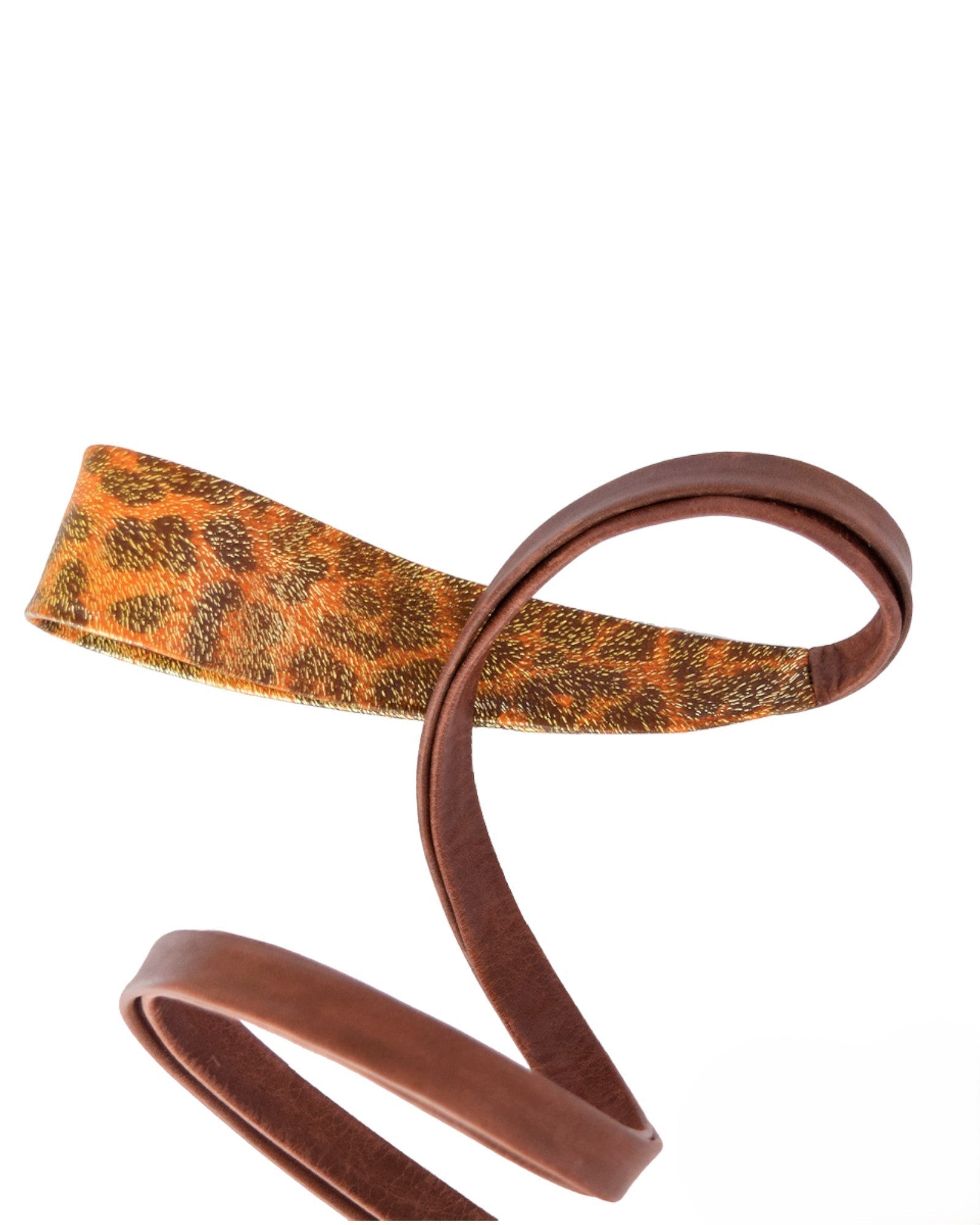 Midi Wrap Belt - Tiger Combo