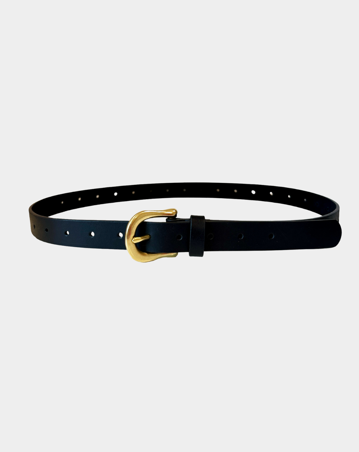 Triumph Leather Belt - Black
