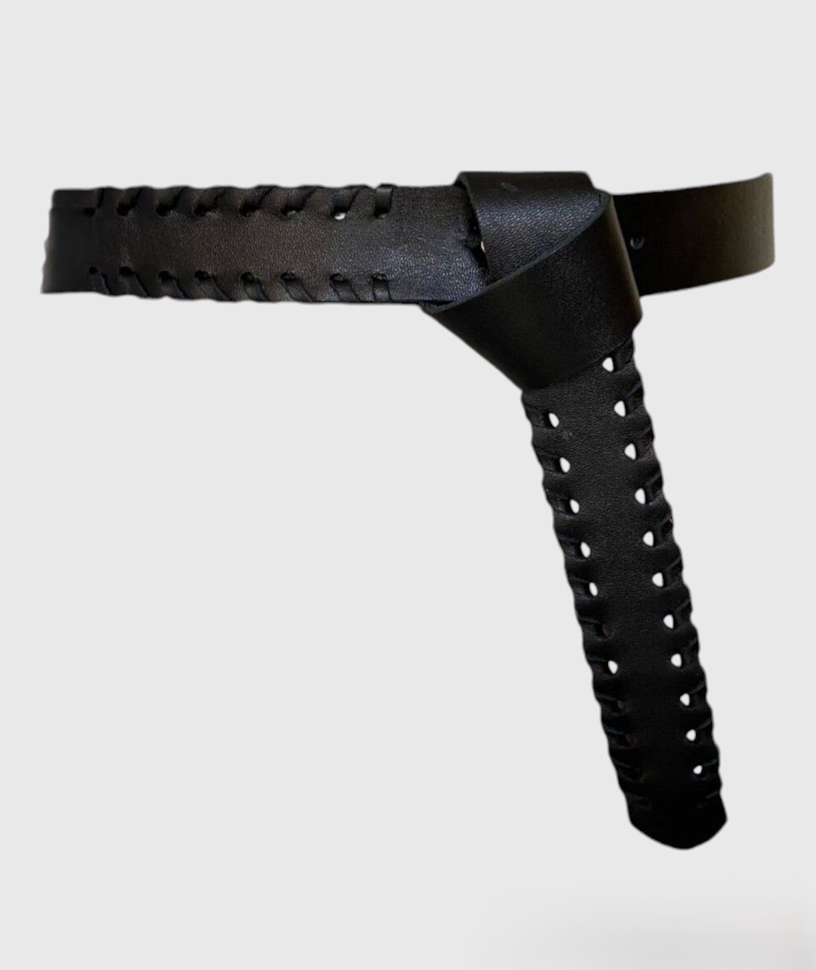 Vintage Charm Belt- Black