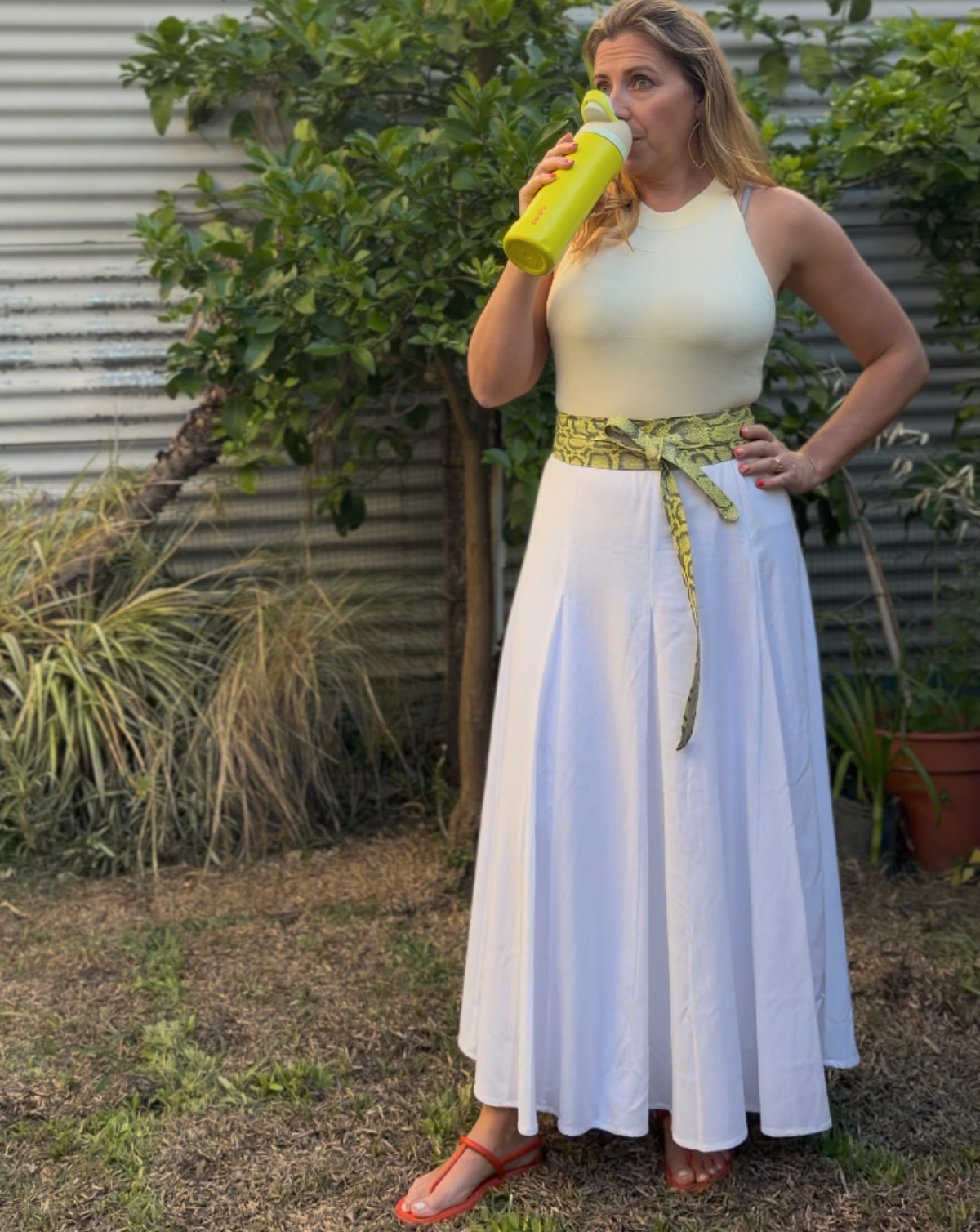 Wrap Belt - Citrus Smoke