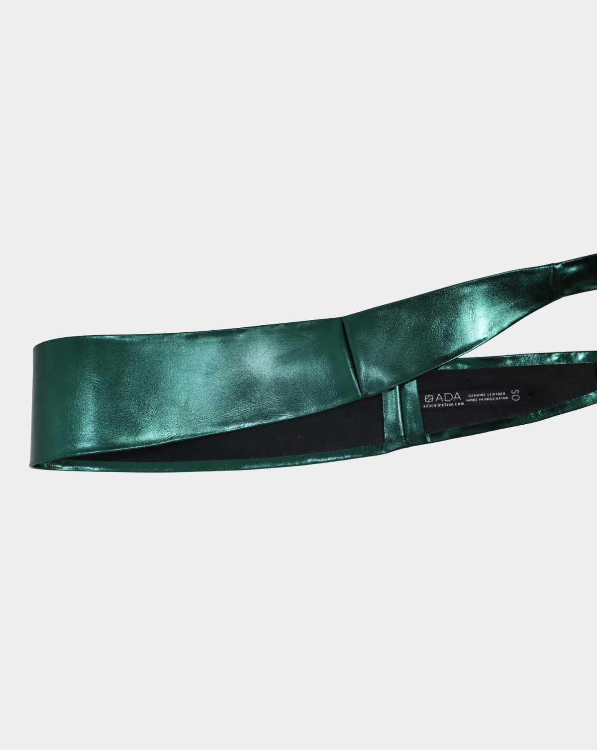 Wrap Leather Belt - Gucci Metallic