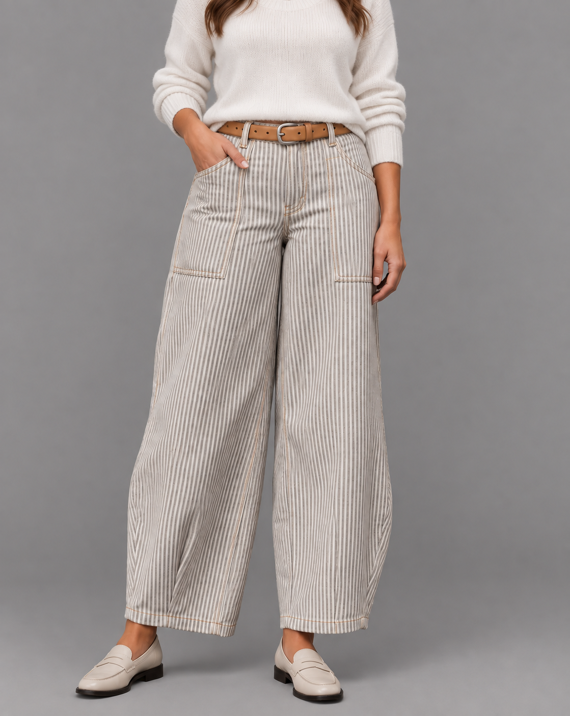 Zafira Jean Belt - Sand