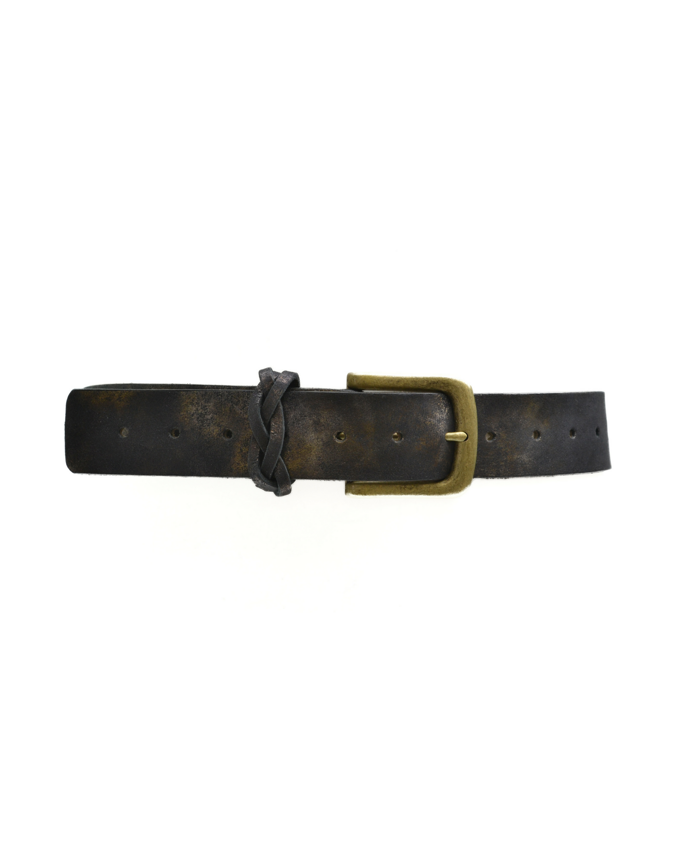 Tough Guy Leather Belt - Midnight